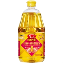 鲁花香飘万家5S压榨一级浓香花生油1.8L