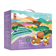 中粮悠采无糖谷物饼干礼盒